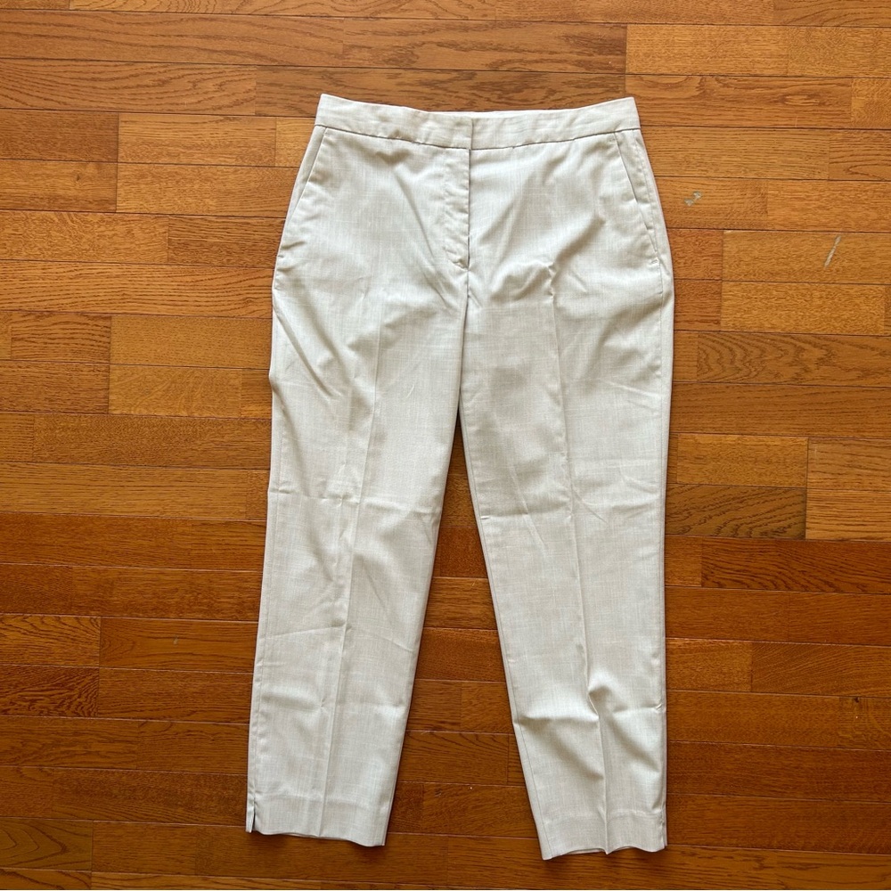 Zara Wide Leg Dress Pants Cream